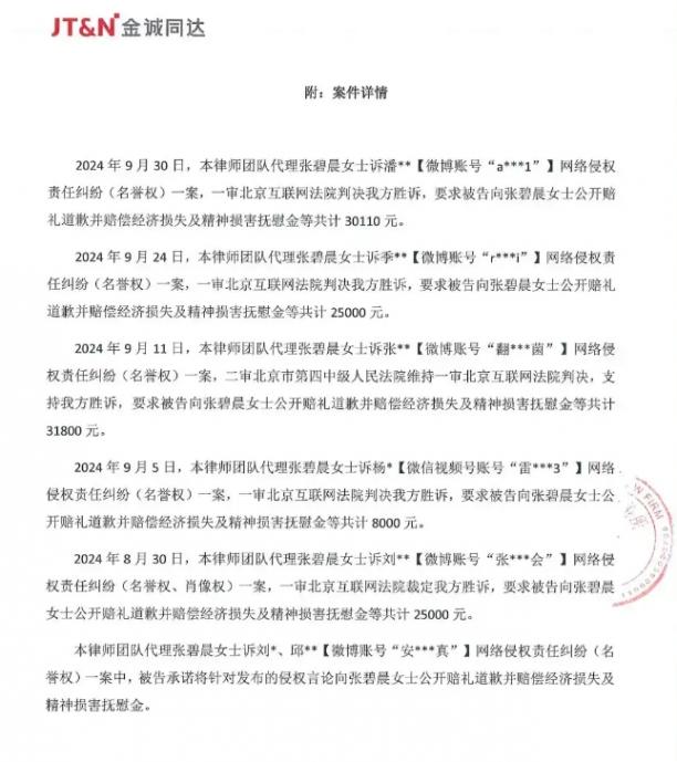 張碧晨方:“偷生孩子逼上位”不實(shí)