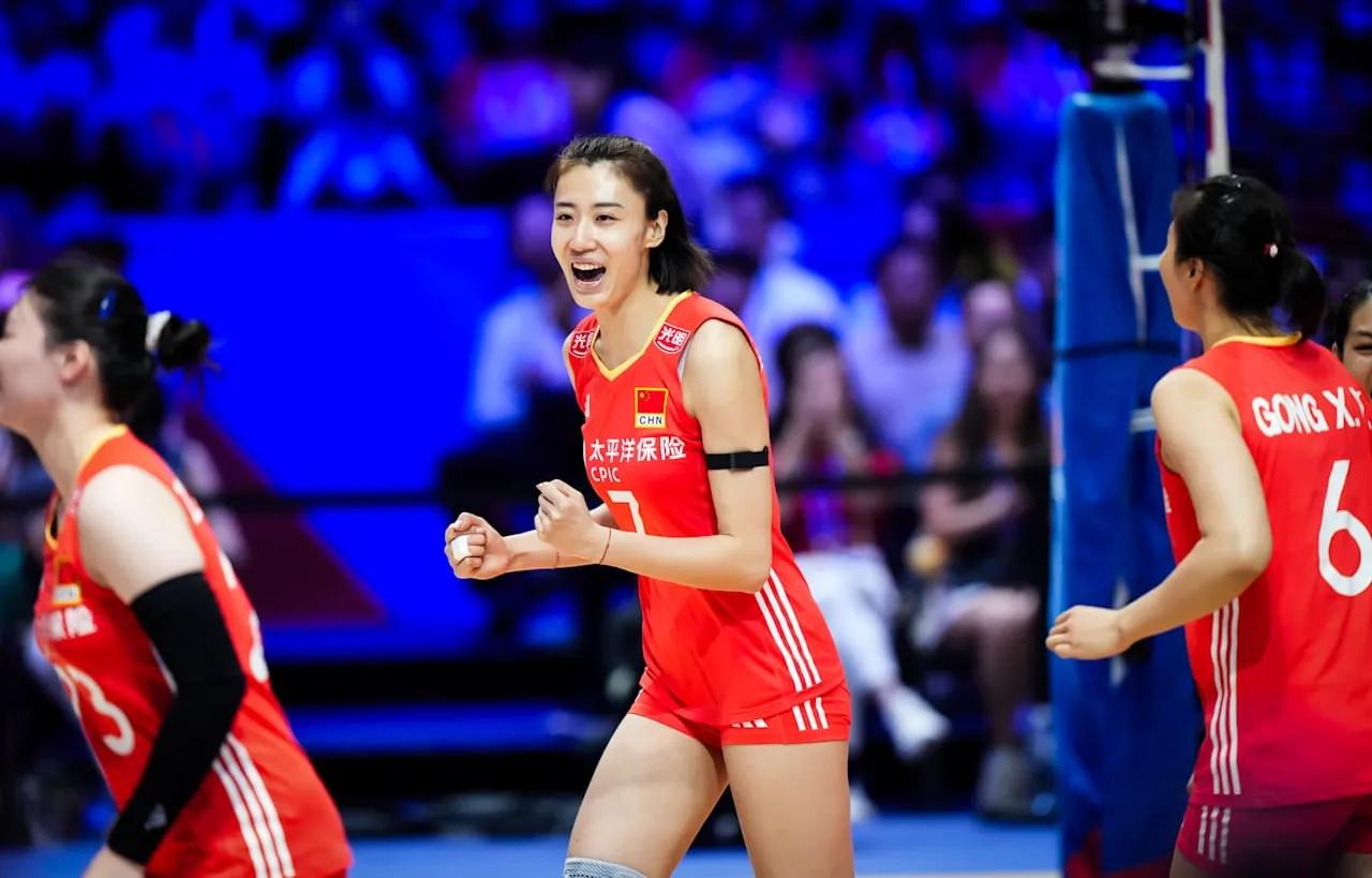 中國(guó)女排排名重回亞洲第一