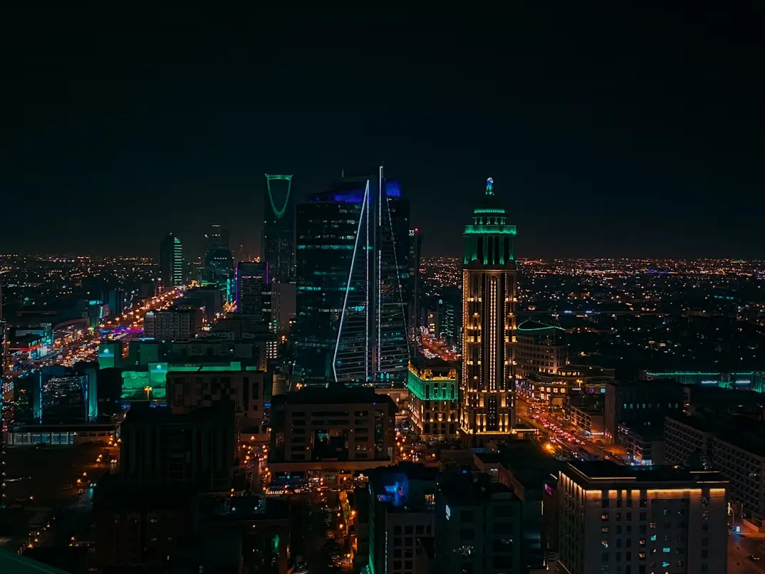 沙特利雅得夜景